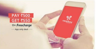 India Desire : Nearbuy Freecharge Offer: Recharge Worth Rs 550 At Just Rs 450 Only